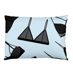 Grown Ups Guide To Underwear Opener Black Blue Pillow Case (two Sides)