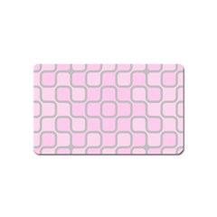 Light Pastel Pink Magnet (name Card)