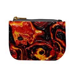 Lava Active Volcano Nature Mini Coin Purses