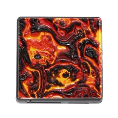 Lava Active Volcano Nature Memory Card Reader (square) by Alisyart