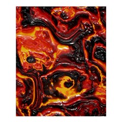 Lava Active Volcano Nature Shower Curtain 60  X 72  (medium) 