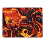 Lava Active Volcano Nature Double Sided Flano Blanket (Mini)  35 x27  Blanket Back