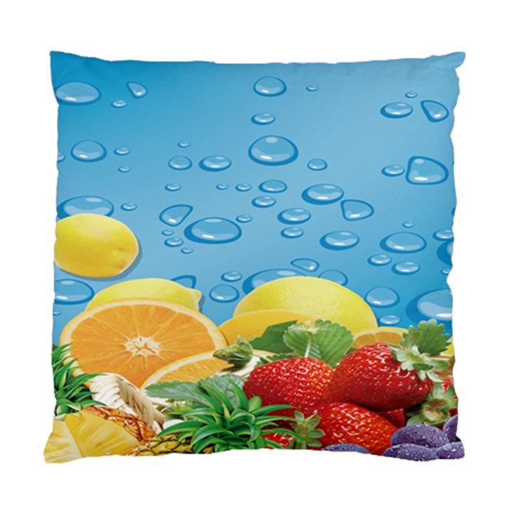 Fruit Water Bubble Lime Blue Standard Cushion Case (One Side)