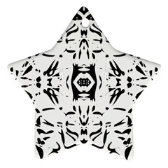 Nums Seamless Tile Mirror Star Ornament (two Sides)