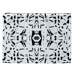 Nums Seamless Tile Mirror Cosmetic Bag (xxl) 