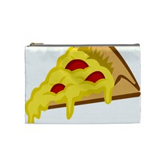 Pasta Salad Pizza Cheese Cosmetic Bag (medium) 