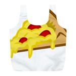 Pasta Salad Pizza Cheese Full Print Recycle Bags (L)  Front