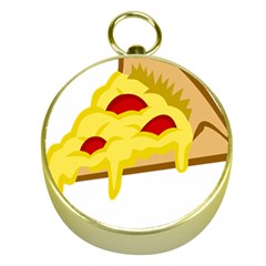 Pasta Salad Pizza Cheese Gold Compasses by Alisyart