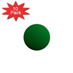 Green Beach Fractal Backdrop Background 1  Mini Buttons (10 pack)  Front