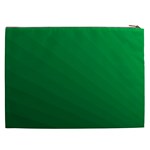 Green Beach Fractal Backdrop Background Cosmetic Bag (XXL)  Back