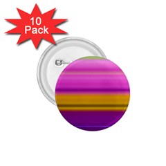 Stripes Colorful Background Colorful Pink Red Purple Green Yellow Striped Wallpaper 1 75  Buttons (10 Pack) by Simbadda