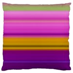 Stripes Colorful Background Colorful Pink Red Purple Green Yellow Striped Wallpaper Large Cushion Case (One Side) Front