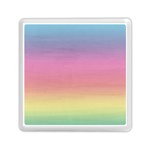 Watercolor Paper Rainbow Colors Memory Card Reader (Square)  Front