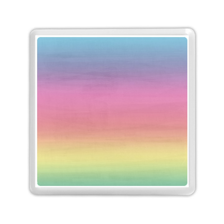 Watercolor Paper Rainbow Colors Memory Card Reader (Square) 