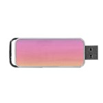 Watercolor Paper Rainbow Colors Portable USB Flash (Two Sides) Front