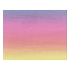 Watercolor Paper Rainbow Colors Double Sided Flano Blanket (large)  by Simbadda