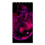 Fractal Using A Script And Coloured In Pink And A Touch Of Blue Shower Curtain 36  x 72  (Stall)  Curtain(36 X72 ) - 33.26 x66.24  Curtain(36 X72 )