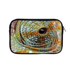 Macro Of The Eye Of A Chameleon Apple Macbook Pro 13  Zipper Case by Simbadda