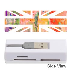 Union Jack Abstract Watercolour Painting Memory Card Reader (stick)  by Simbadda