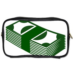 Rich Dollar Money Green Toiletries Bags