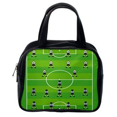 Soccer Field Football Sport Classic Handbags (one Side) by Alisyart