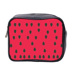 Watermelon Fan Red Green Fruit Mini Toiletries Bag 2-side