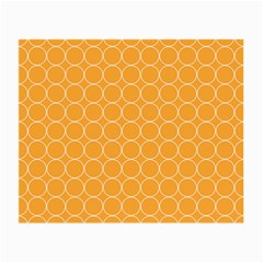 Yellow Circles Small Glasses Cloth