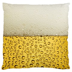 Water Bubbel Foam Yellow White Drink Standard Flano Cushion Case (one Side) by Alisyart