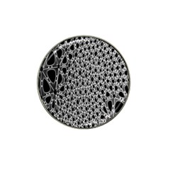 X Ray Rendering Hinges Structure Kinematics Circle Star Black Grey Hat Clip Ball Marker (10 Pack) by Alisyart