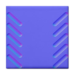 Leftroom Normal Purple Tile Coasters