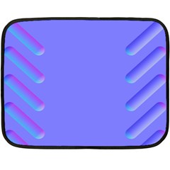 Leftroom Normal Purple Double Sided Fleece Blanket (mini) 