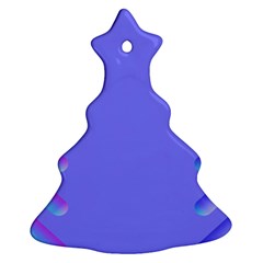 Leftroom Normal Purple Ornament (christmas Tree) 