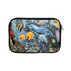 Colorful Aquatic Life Wall Mural Apple Ipad Mini Zipper Cases by Simbadda