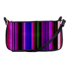 Fun Striped Background Design Pattern Shoulder Clutch Bags