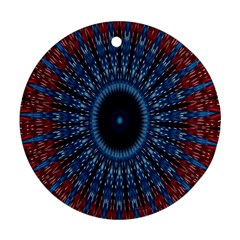 Digital Circle Ornament Computer Graphic Ornament (round)