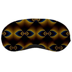 Fractal Multicolored Background Sleeping Masks by Simbadda