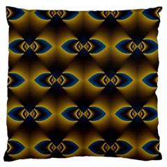 Fractal Multicolored Background Large Cushion Case (one Side) by Simbadda