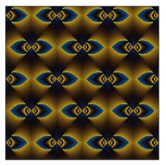 Fractal Multicolored Background Large Satin Scarf (square) by Simbadda