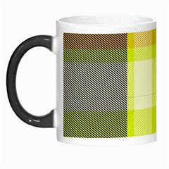 Tartan Pattern Background Fabric Design Morph Mugs