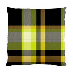 Tartan Pattern Background Fabric Design Standard Cushion Case (One Side)