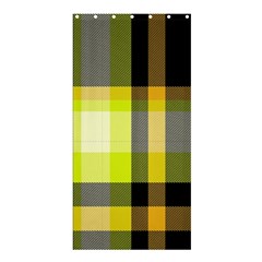 Tartan Pattern Background Fabric Design Shower Curtain 36  x 72  (Stall) 