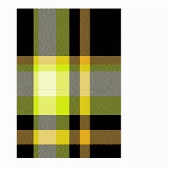 Tartan Pattern Background Fabric Design Large Garden Flag (Two Sides)