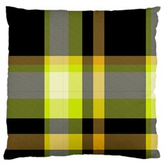 Tartan Pattern Background Fabric Design Standard Flano Cushion Case (One Side)