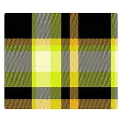 Tartan Pattern Background Fabric Design Double Sided Flano Blanket (Small) 