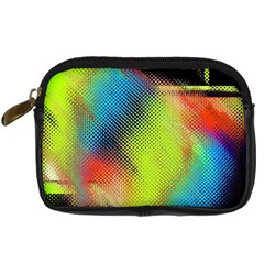 Punctulated Colorful Ground Noise Nervous Sorcery Sight Screen Pattern Digital Camera Cases by Simbadda