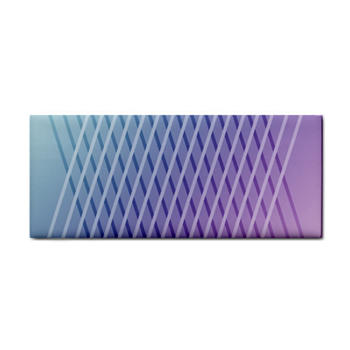 Abstract Lines Background Cosmetic Storage Cases