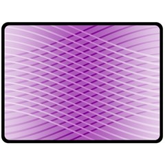 Abstract Lines Background Pattern Double Sided Fleece Blanket (large)  by Simbadda
