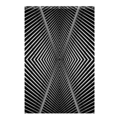 Abstract Of Shutter Lines Shower Curtain 48  X 72  (small)  by Simbadda