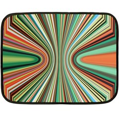 Colorful Spheric Background Fleece Blanket (mini) by Simbadda