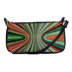 Colorful Spheric Background Shoulder Clutch Bags
